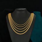Stainless Steel Twisted Rope Chain