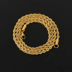 Stainless Steel Twisted Rope Chain