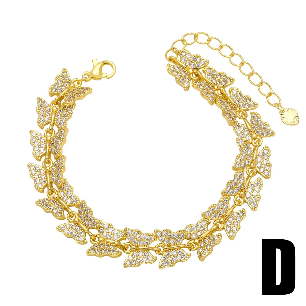 Copper Zircon Bracelets