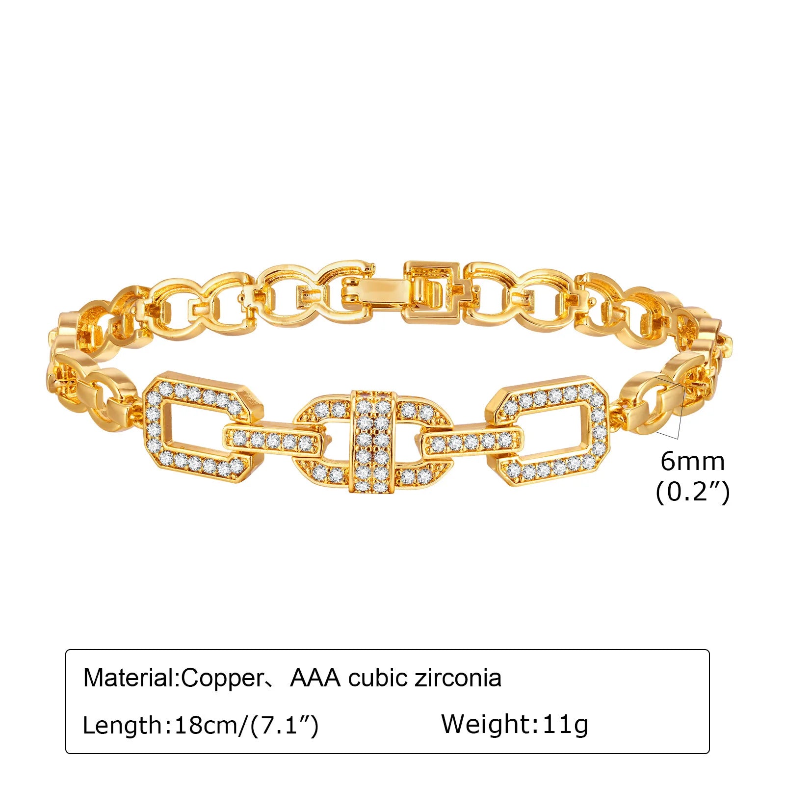 18K Gold Plated Bracelet