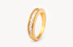 Shiny Crystal Zircon Rings