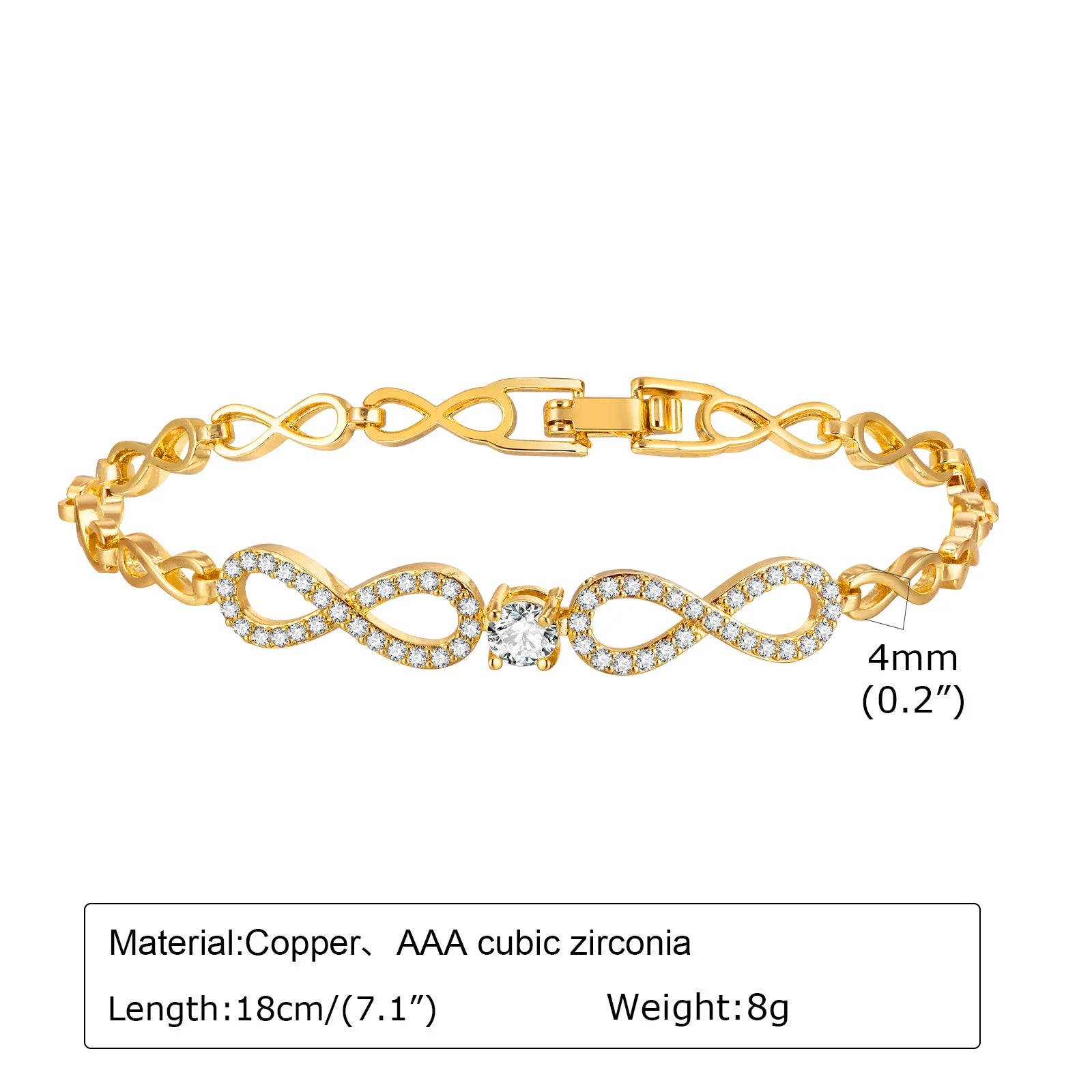 18K Gold Plated Bracelet