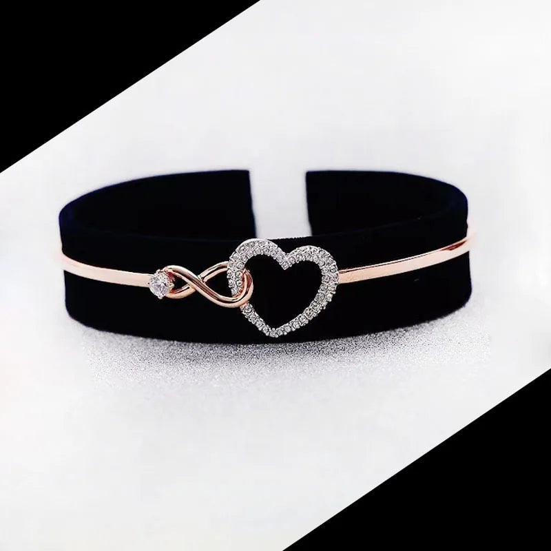 Heart Zircon Bracelet