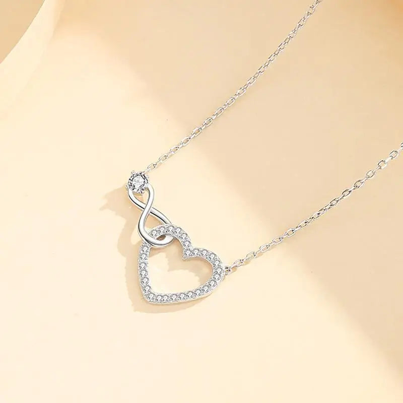 Hollow Love Pendant Necklace