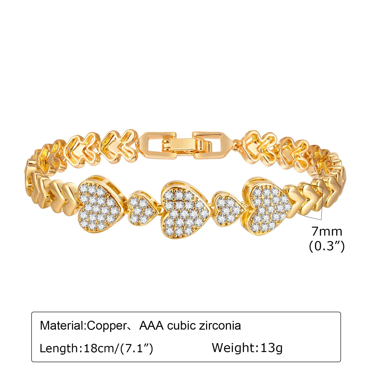 18K Gold Plated Bracelet