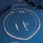 versatile necklace and earrings