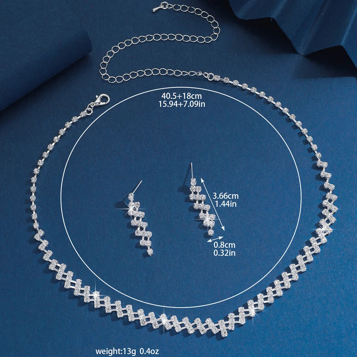 versatile necklace and earrings