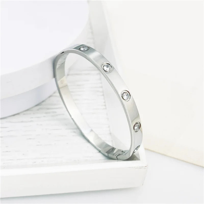 Cross Nut Nail Bracelet