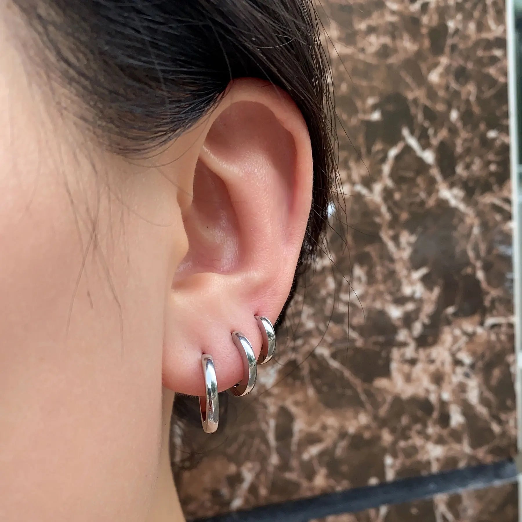 2PC Gold Color Earring