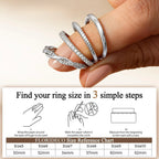 14K Gold Plated Thin Rings set