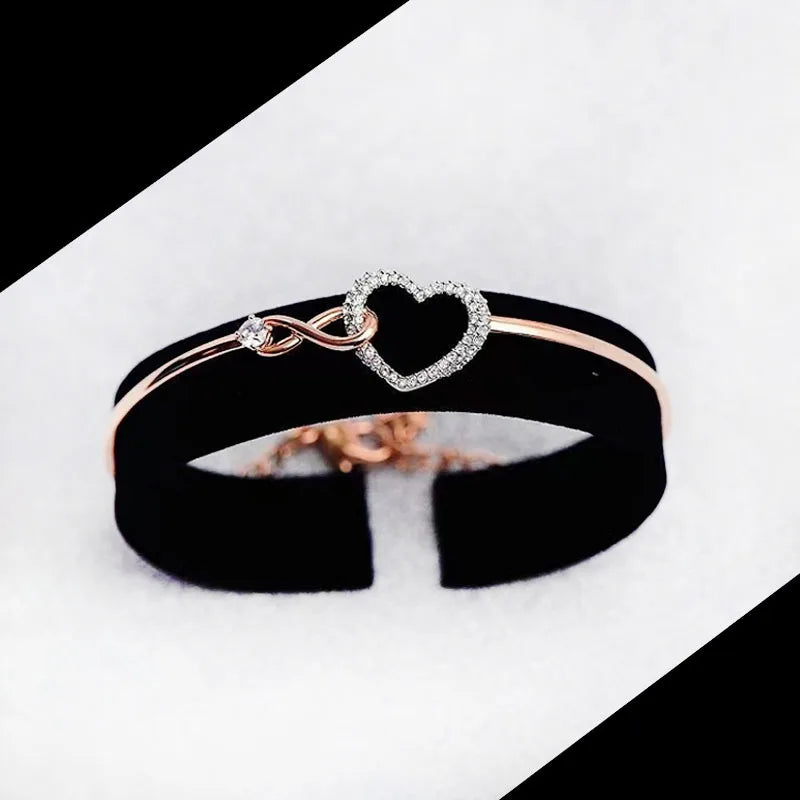 Heart Zircon Bracelet