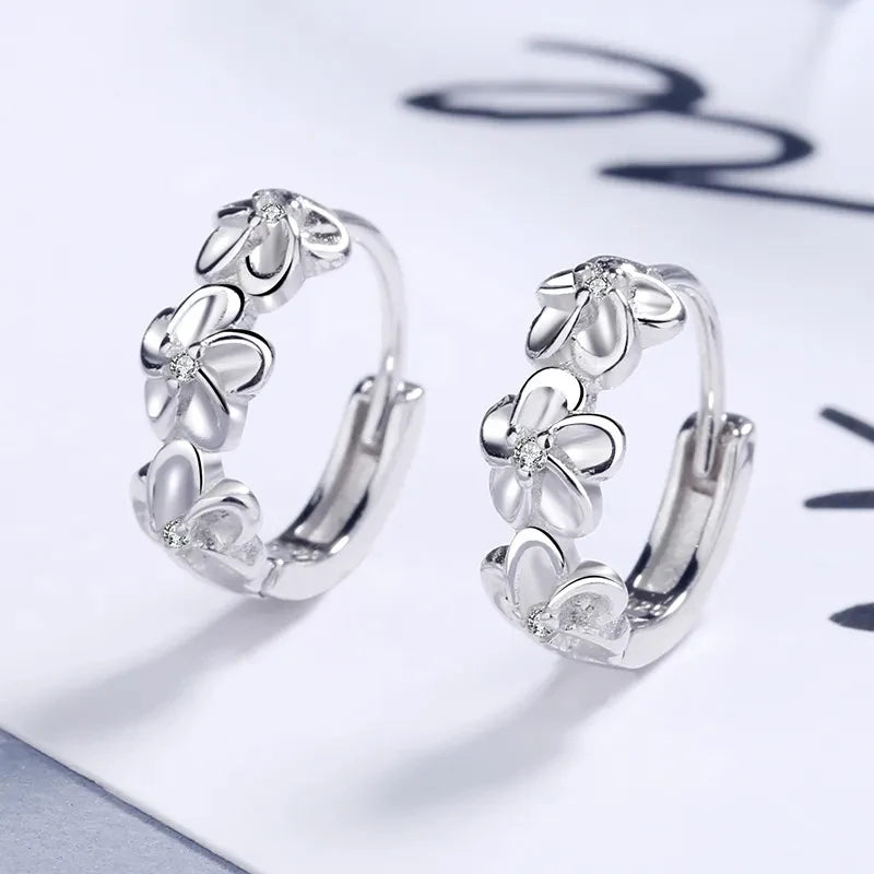 925 Sterling Silver Needle Earrings