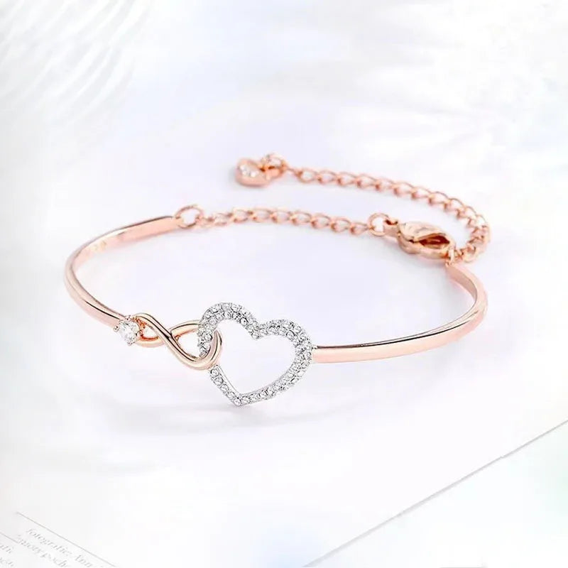 Heart Zircon Bracelet