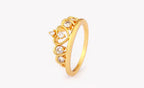 Shiny Crystal Zircon Rings