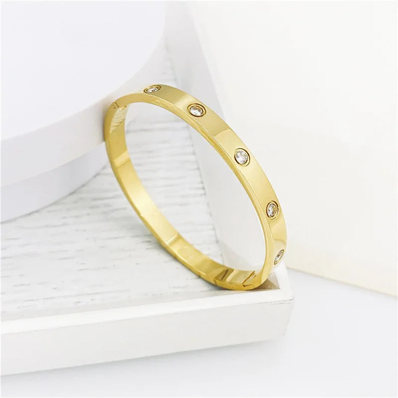 Cross Nut Nail Bracelet