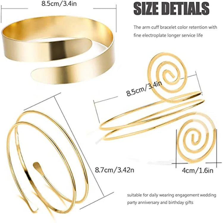 Upper Arm Band Cuff Armlets