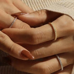 1/3PCS Thin Stackable Ring