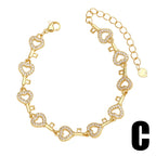 Copper Zircon Bracelets