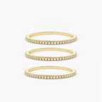 1/3PCS Thin Stackable Ring