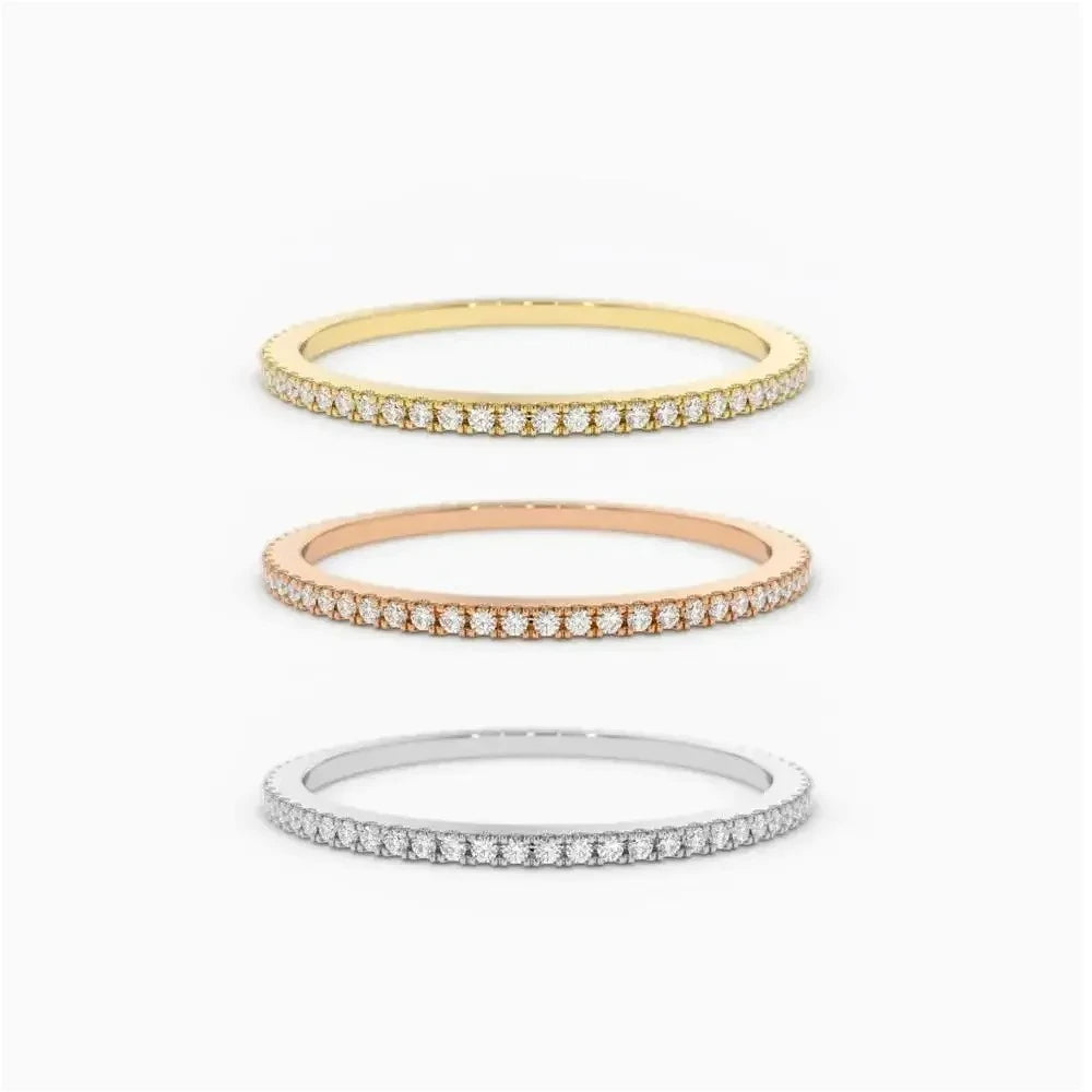1/3PCS Thin Stackable Ring