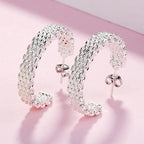925 Sterling Silver stud Earrings