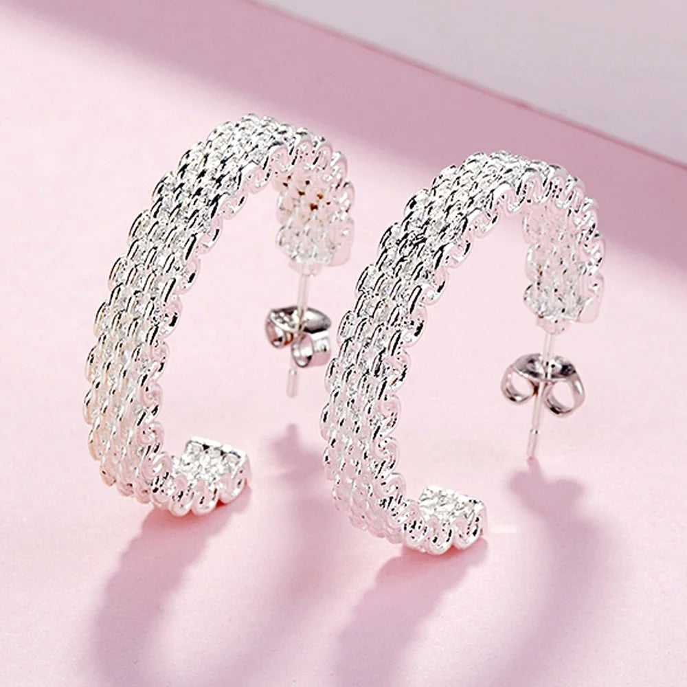 925 Sterling Silver stud Earrings