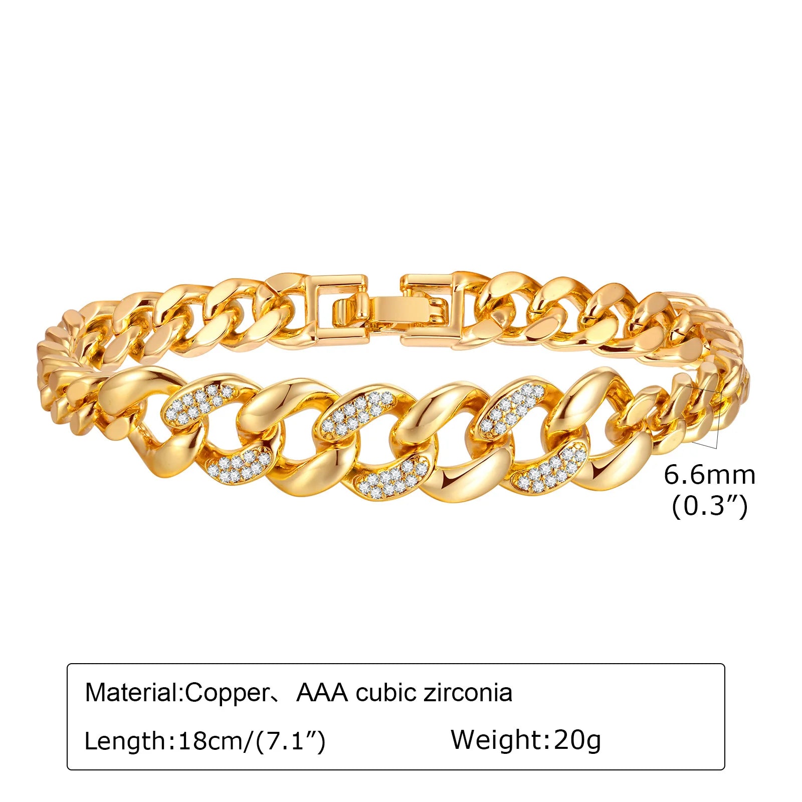18K Gold Plated Bracelet