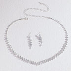 versatile necklace and earrings