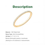 1/3PCS Thin Stackable Ring