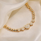 18K Gold Plated Tennis Bracelet