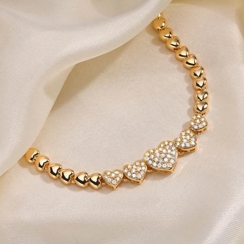 18K Gold Plated Tennis Bracelet