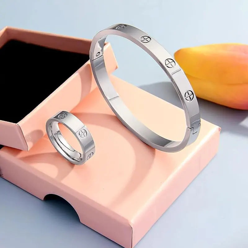 Cross Nut Nail Bracelet