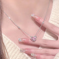925 Sterling Silver Heart Necklaces
