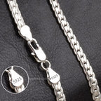 18K Gold/925 Sterling Silver 6mm Necklace