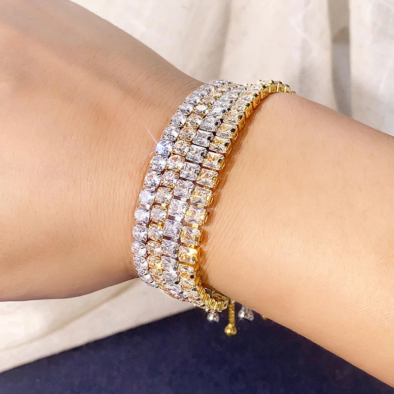 Sparkling Zirconia Bracelets