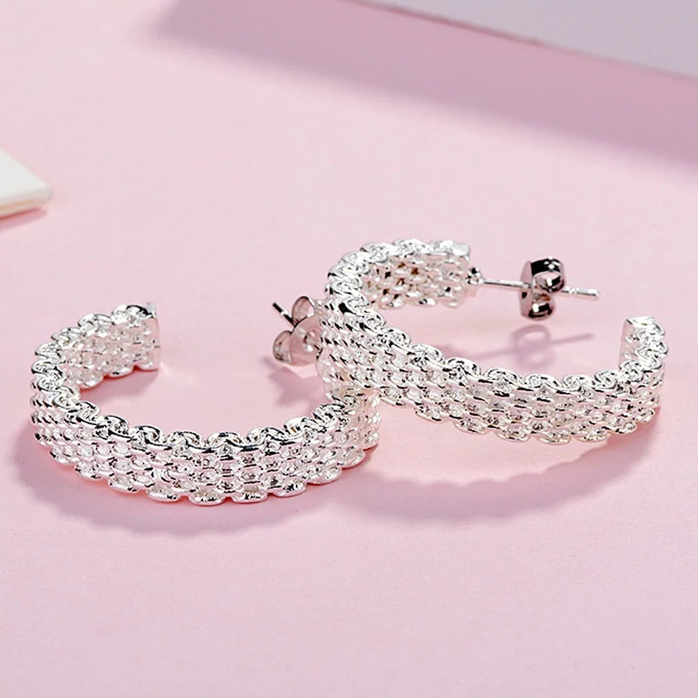 925 Sterling Silver stud Earrings