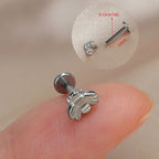 1PC Titanium Stainless Earrings