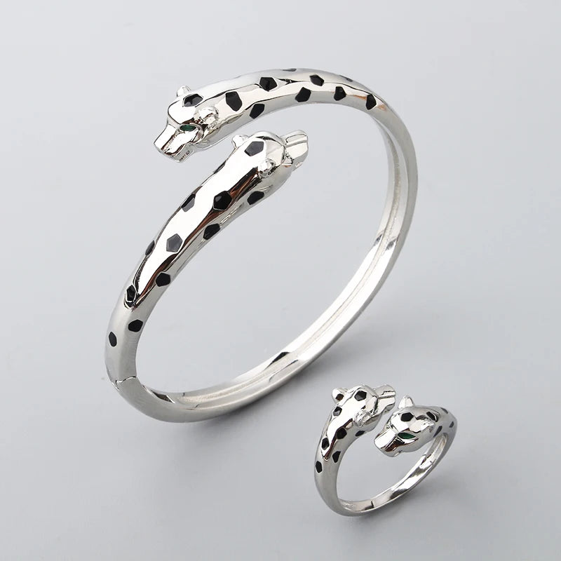 Double Leopard Bracelet