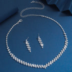versatile necklace and earrings