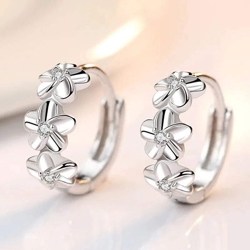 925 Sterling Silver Needle Earrings